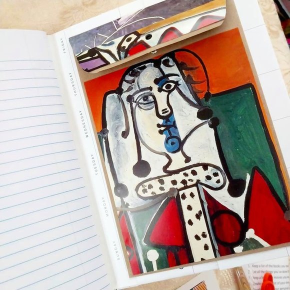 Pablo Picasso Journal Handmade One of a Kind - Picture 4 of 6